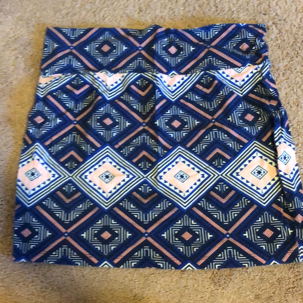 Aztec mini skirt